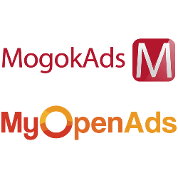 Mogok and MyOpenAds logos